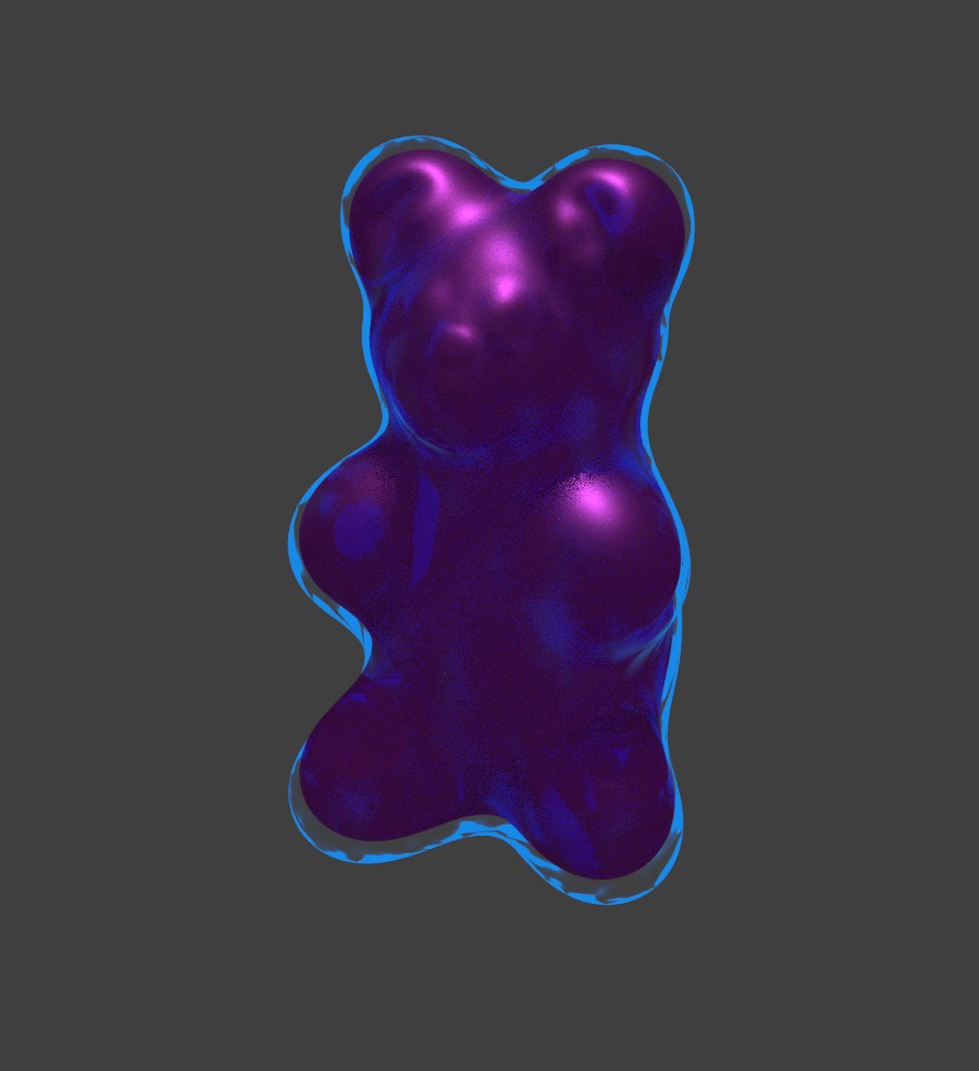 Force Field protected Gummy Bear preview image 1